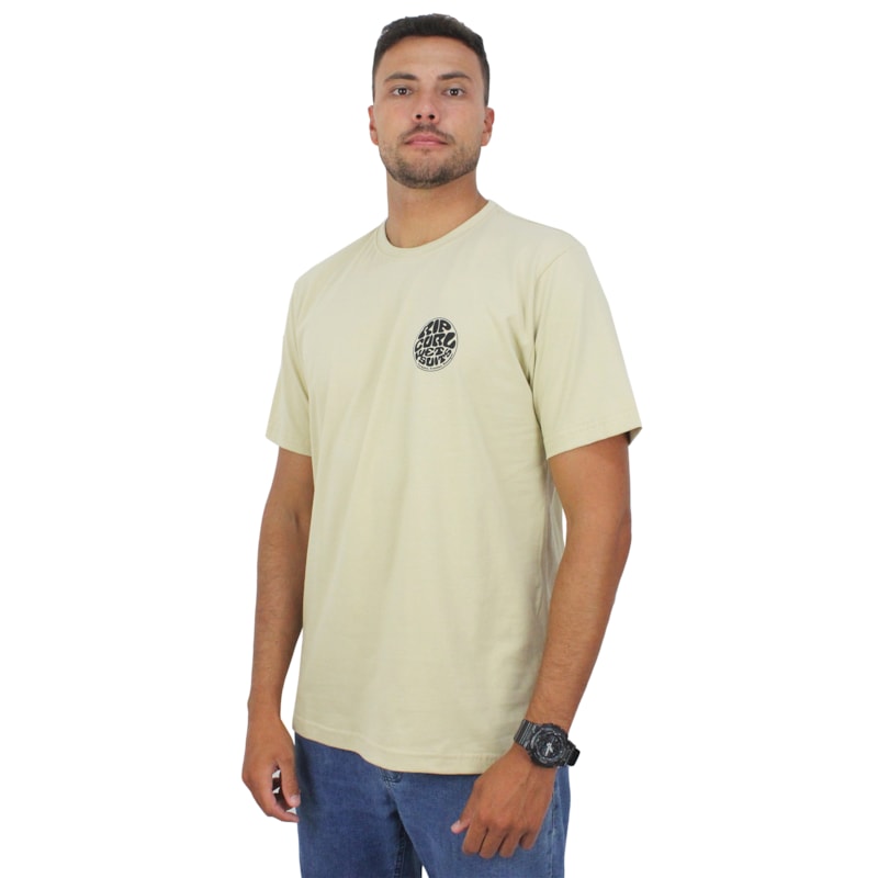 Camiseta Rip Curl Wettie Khaki Sand