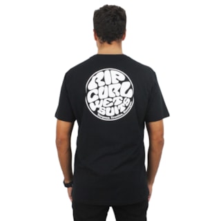 Camiseta Rip Curl Wettie Passage Icon Black