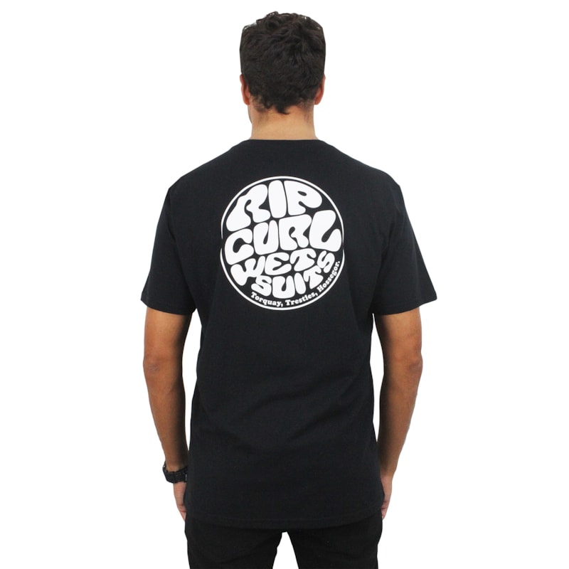 Camiseta Rip Curl Wettie Passage Icon Black