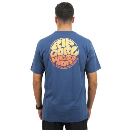 Camiseta Rip Curl Wettie Passage Icon Light Navy