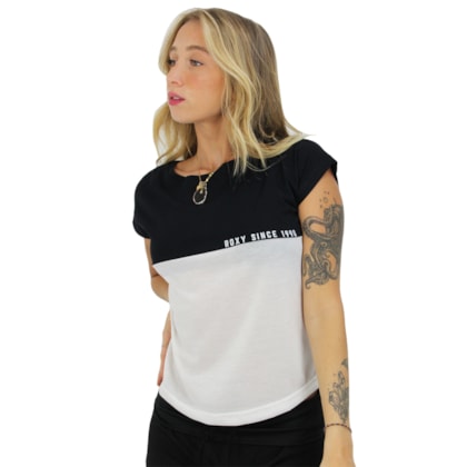 Camiseta Roxy Part Time Black Camiseta Roxy Part Time Black