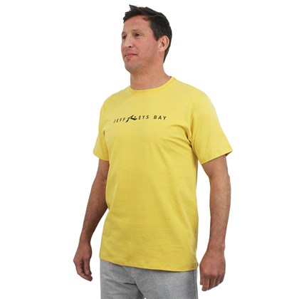 Camiseta Rusty Locals Jeffreys Bay Yellow
