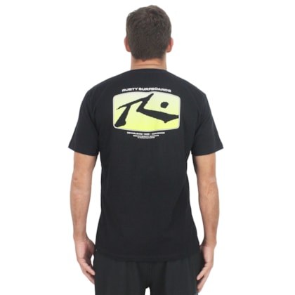 Camiseta Rusty Optical Preta