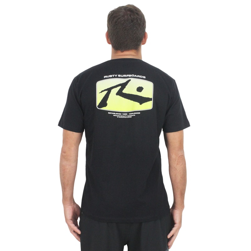 Camiseta Rusty Optical Preta