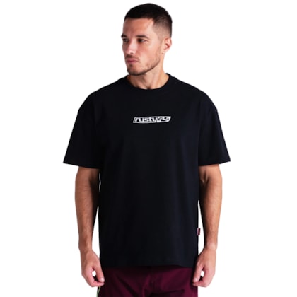 Camiseta Rusty Oversized V8 Black