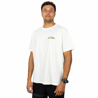 Camiseta Rusty Surfing Co Off White