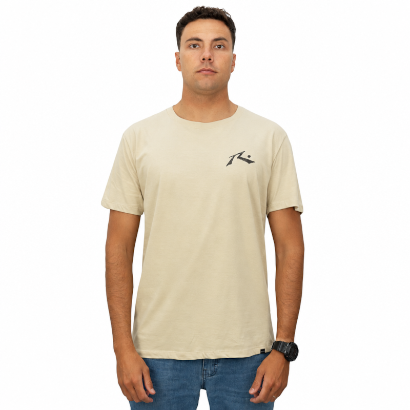 Camiseta Rusty The Keg Bege