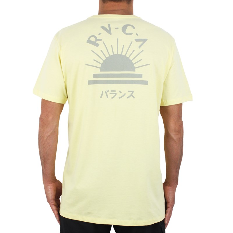 Camiseta RVCA Dawned Amarela