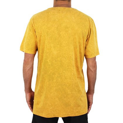 Camiseta RVCA Oval Amarela