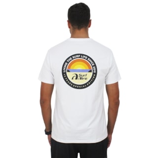 Camiseta Surf Alive 15 Years Special Edition Branca