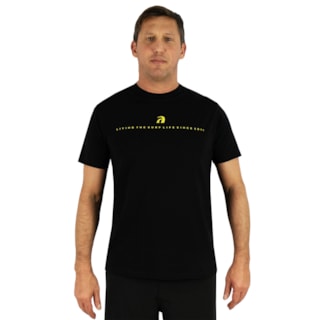 Camiseta Surf Alive Premium Living The Surf Life Preta