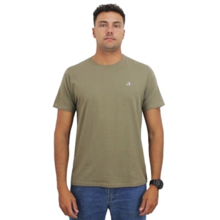 Camiseta Surf Alive Premium Mini Logo Bege