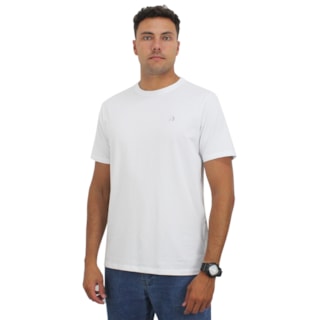 Camiseta Surf Alive Premium Mini Logo Branca