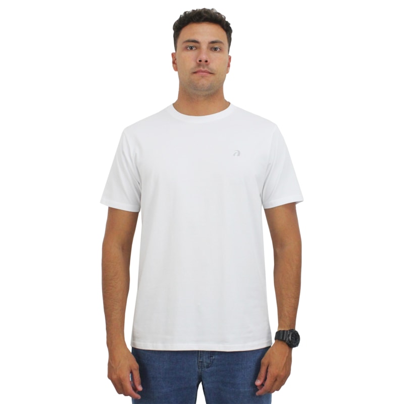 Camiseta Surf Alive Premium Mini Logo Branca