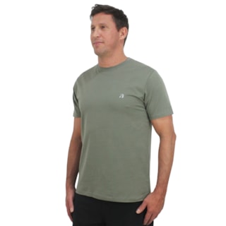 Camiseta Surf Alive Premium Mini Logo Verde