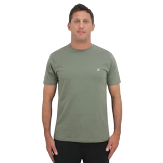 Camiseta Surf Alive Premium Mini Logo Verde