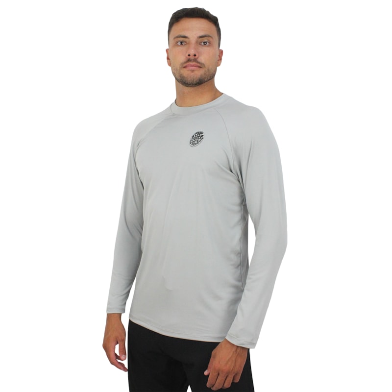 Camiseta UV Rip Curl Icons Surf Grey