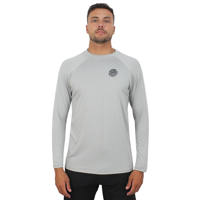 Camiseta UV Rip Curl Icons Surf Grey