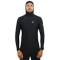 Camiseta UV Rip Curl Search com Capuz UPF 50+ Preta