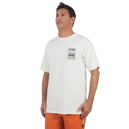 Camiseta Vans Collab Juju Surf Club Antique White