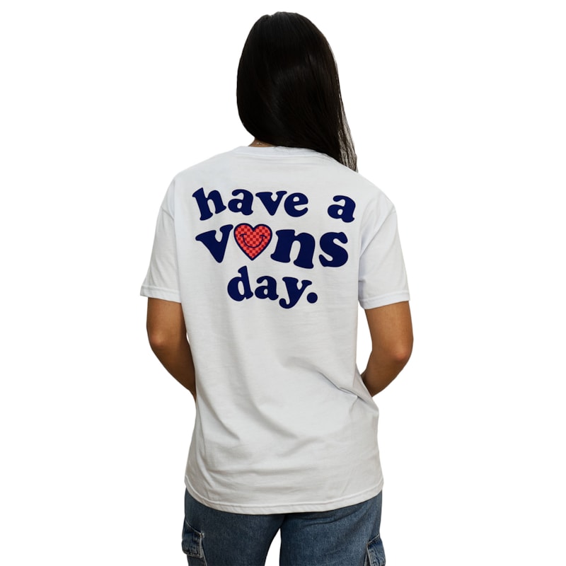 Camiseta Vans Day White