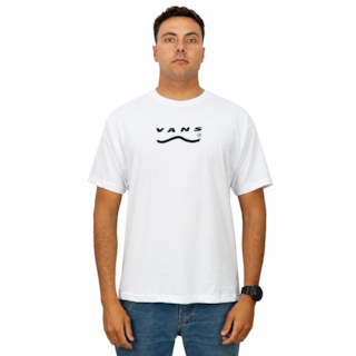 Camiseta Vans Determined White Black
