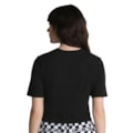 Camiseta Vans Flying V Crew Crop II Black