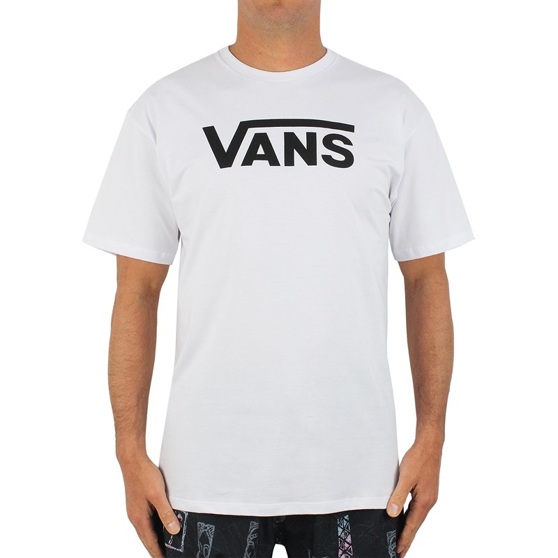 Camiseta Vans Flying V Crew White