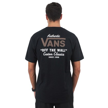 Camiseta Vans Holder St Classic Black Antelope