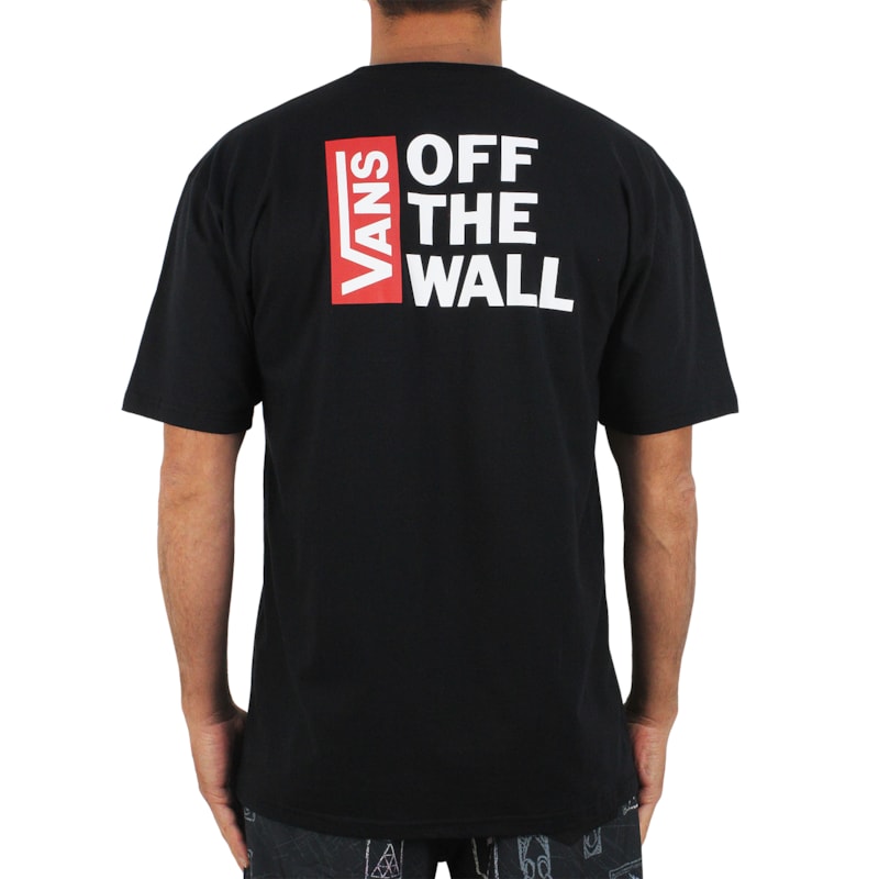 Camiseta Vans Off The Wall Black