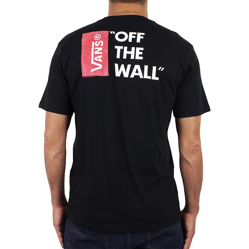 Camiseta Vans Off The Wall III Black