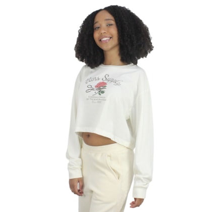 Camiseta Vans Supply Boutique Marshmallow