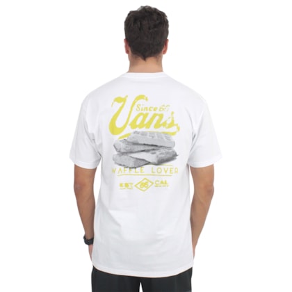 Camiseta Vans Waffles Warm Weather White