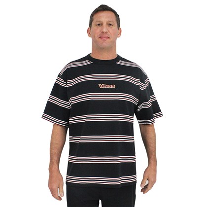 Camiseta Vans Wardman Stripe Black