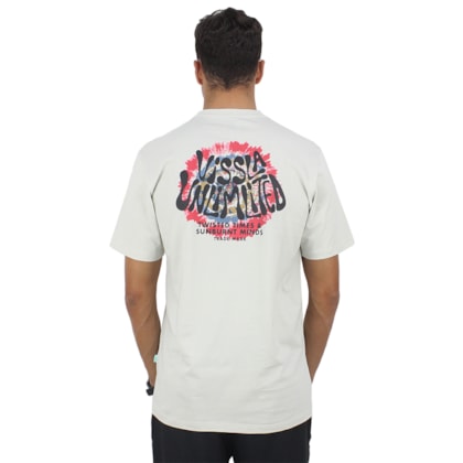 Camiseta Vissla Shred Head Off White