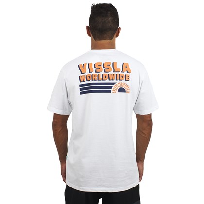 Camiseta Vissla Speed Wobble White