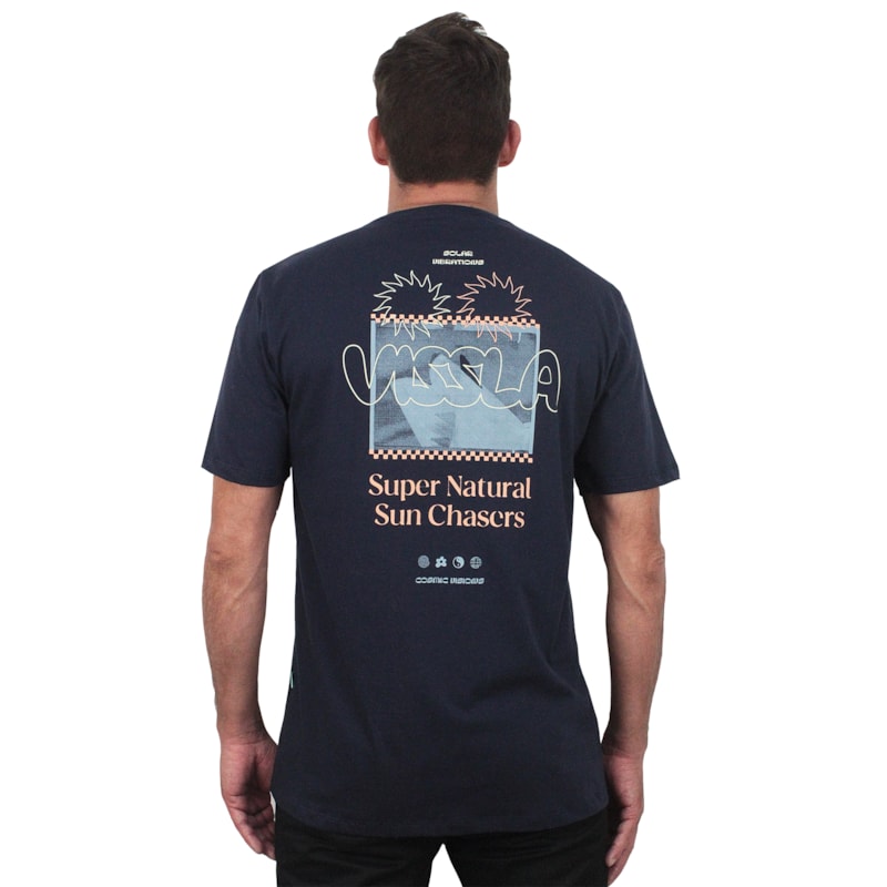 Camiseta Vissla Super Cosmic Blue