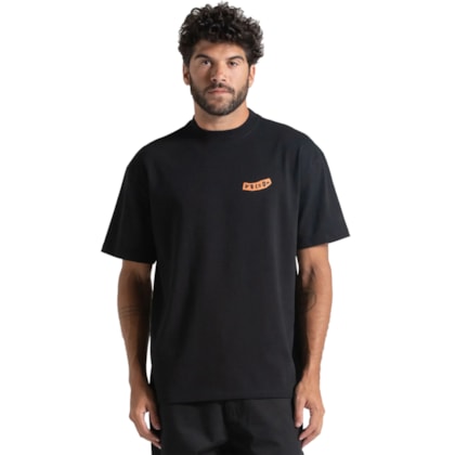 Camiseta Volcom Comfort Pistol Stone Preta