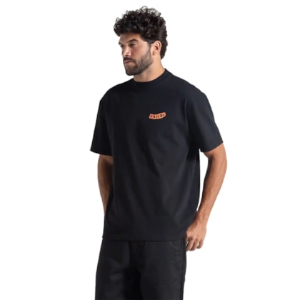 Camiseta Volcom Comfort Pistol Stone Preta