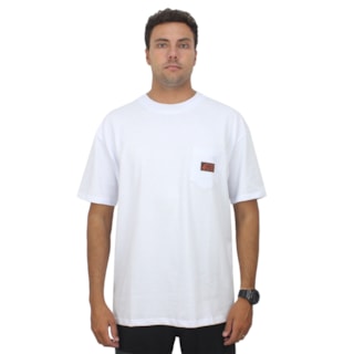 Camiseta Volcom Confort Fit Workwear Branca