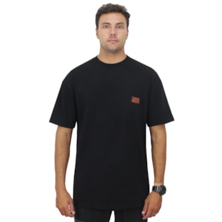 Camiseta Volcom Confort Fit Workwear Preta