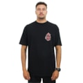 Camiseta Volcom Confort Snake Peace Black