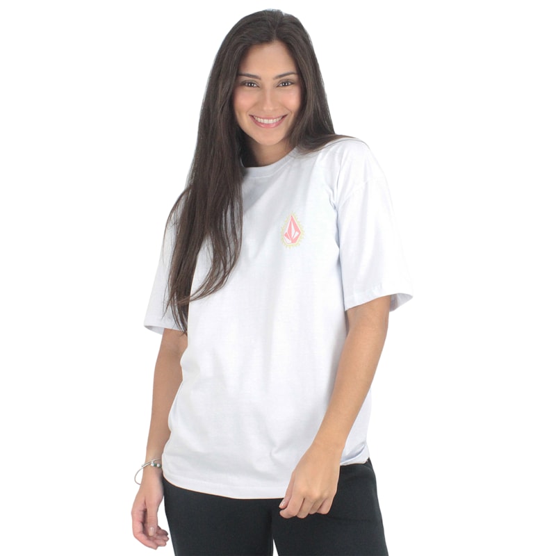 Camiseta Volcom Flame White