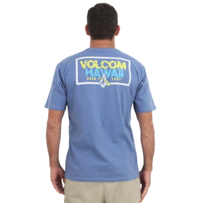 Camiseta Volcom Fuzer Azul