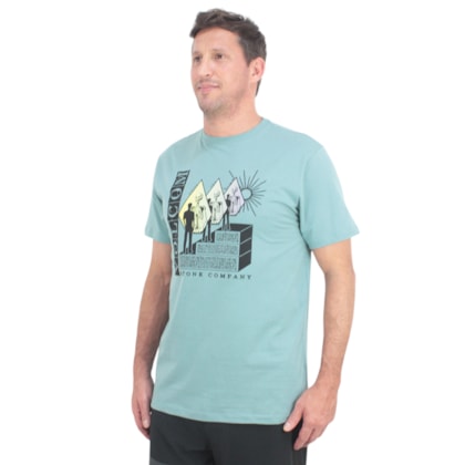 Camiseta Volcom Reflected Verde