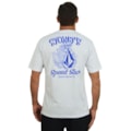 Camiseta Volcom Speed Shop Branca