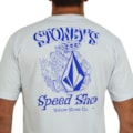 Camiseta Volcom Speed Shop Branca