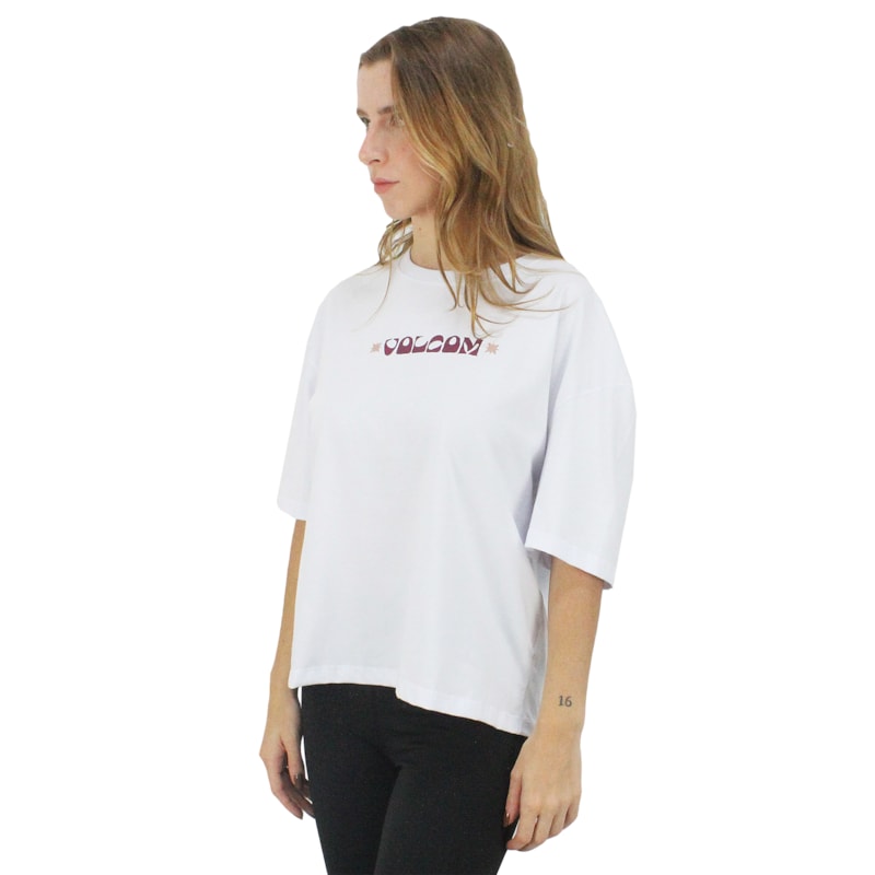 Camiseta Volcom Stone Star Branca