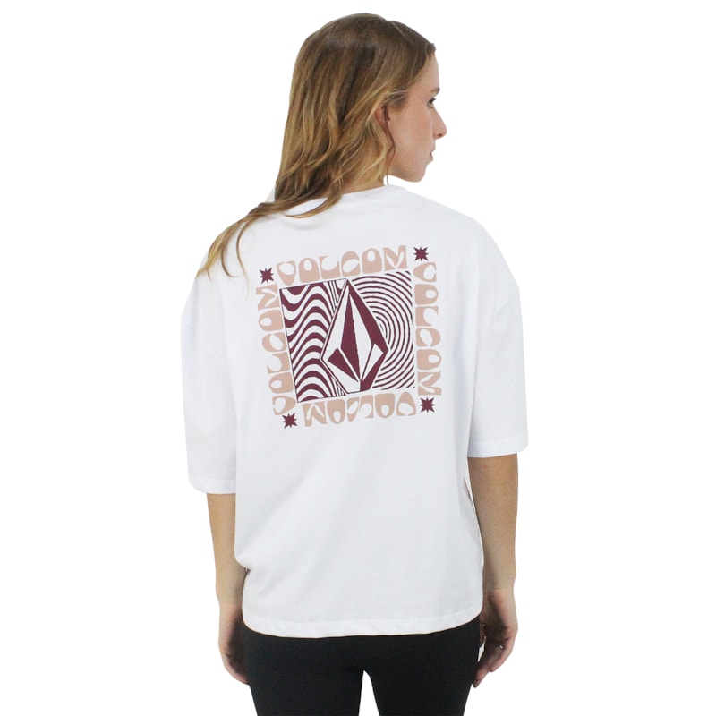 Camiseta Volcom Stone Star Branca