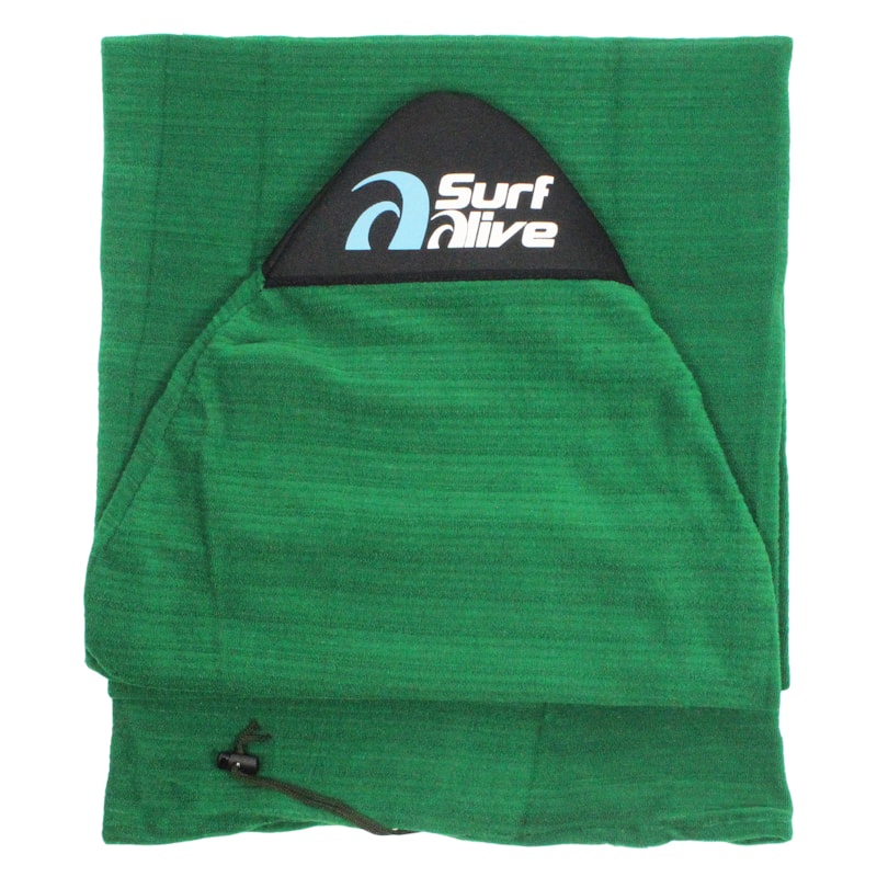Capa Toalha Surf Alive Fish 5'6 à 5'10 Verde